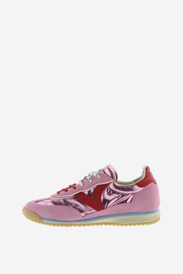Victoria Metallic sneakers pink