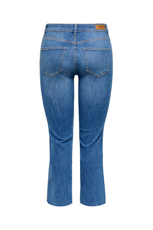 Only Jeans flared crop azul