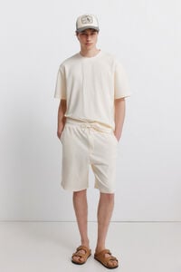 Springfield Bermude od vafl tkanja