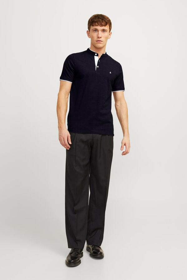 Jack & Jones Polo Mao Slim Fit azul