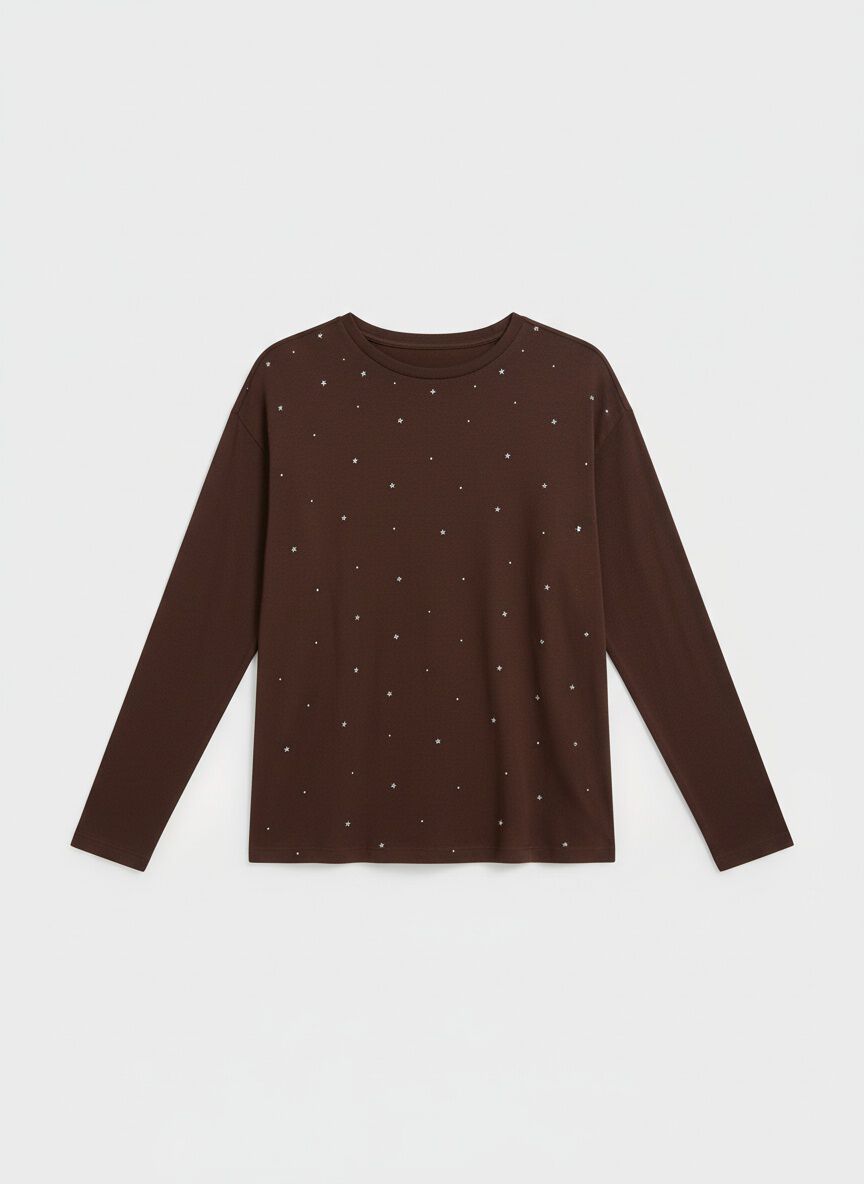 Springfield Front studded T-shirt