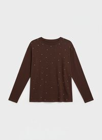 Springfield Front studded T-shirt