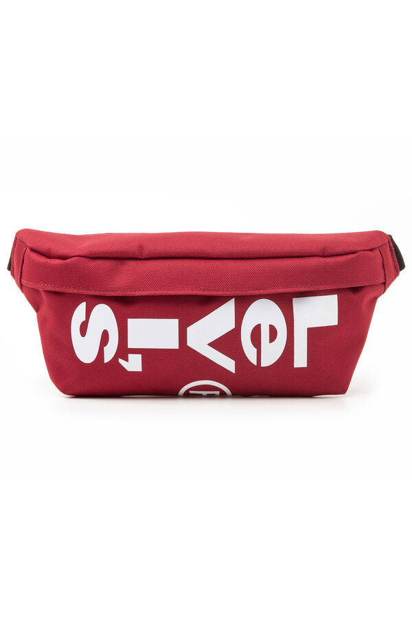 Levi's Crossbody Small Banana Sling - Wordmark red