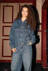 Noisy May Chaqueta Denim Oversize azul