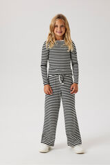 Name It Girls' fluid culottes noir