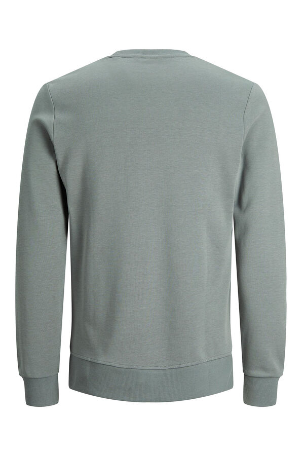Springfield Plain cotton sweatshirt gray