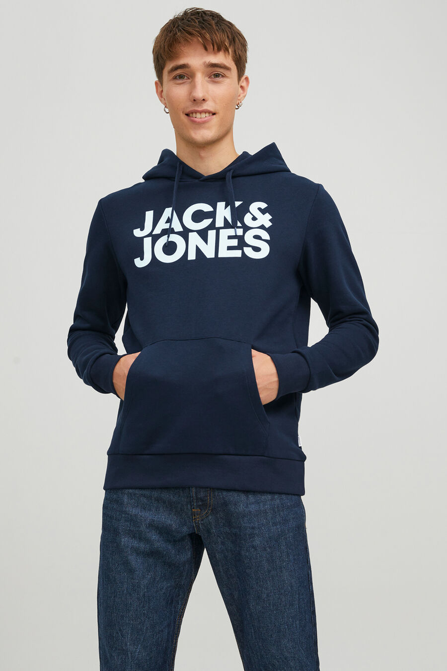 Sudadera con capucha y logo