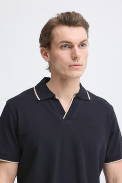 Blend Polo piqu&eacute; manga corta