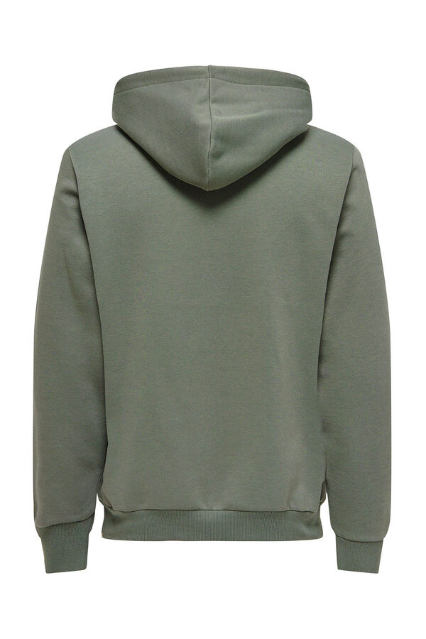 Only & Sons Sudadera con capucha gris