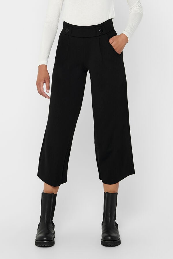 JDY Wide culottes black