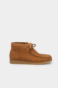 Springfield Wallabee ankle boot brown