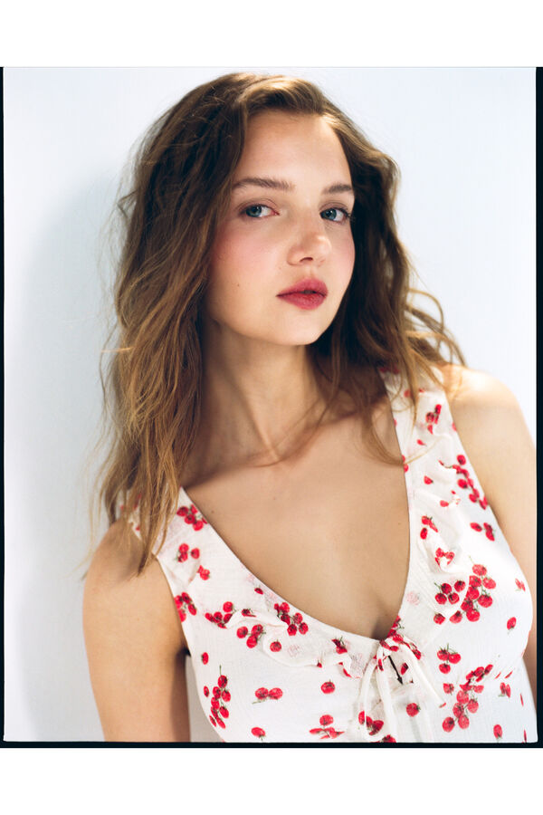 High Spirits Vestido Minty Caqui escuro