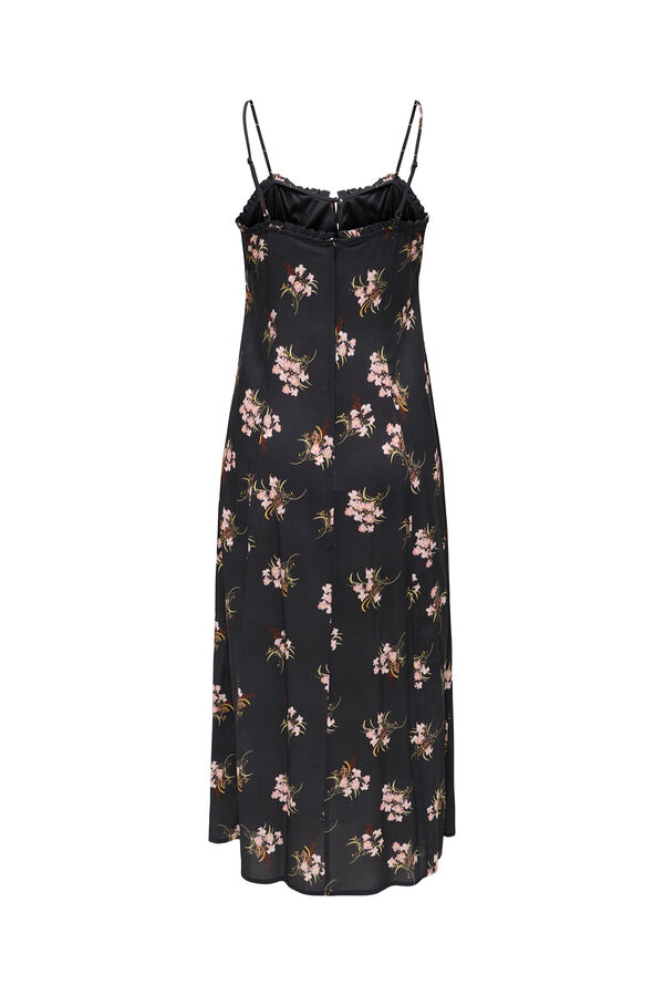 Only Langes Tr&auml;gerkleid Schwarz