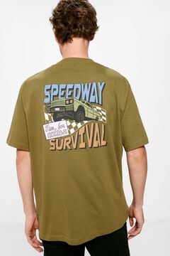 Springfield Camiseta survival kaki medio