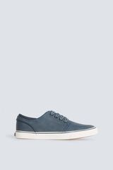 Springfield Faux leather iconic sneaker blue