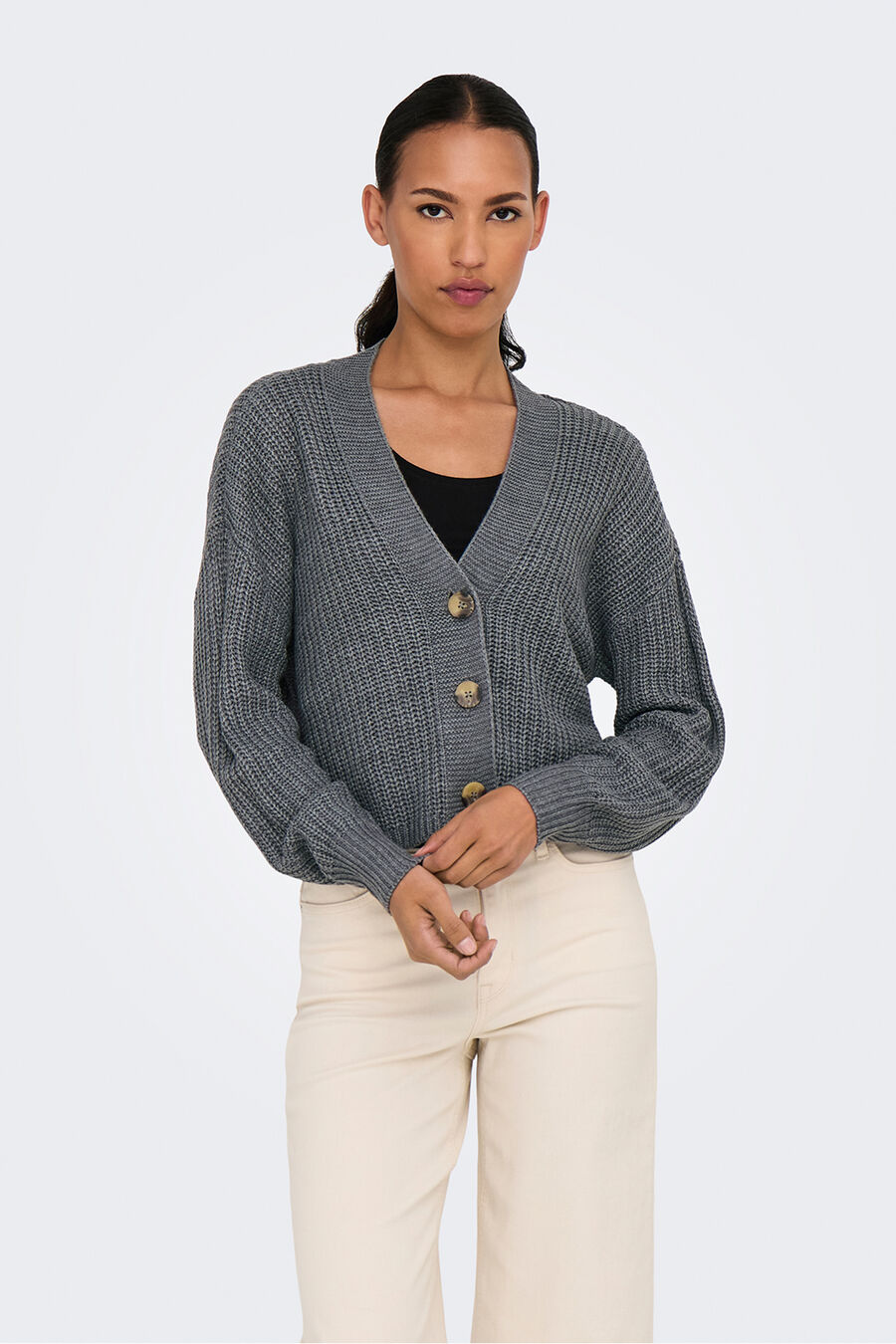 Cárdigan cierre de botones