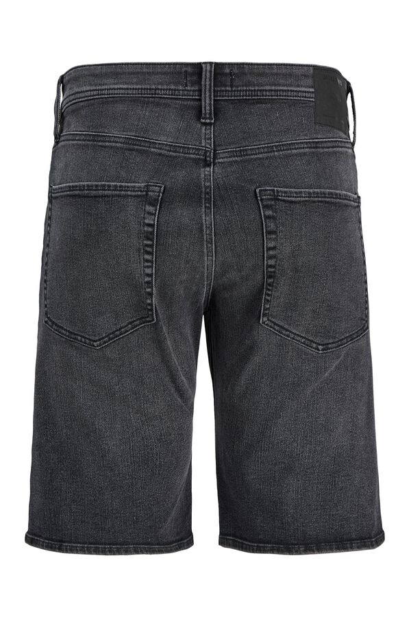 Jack & Jones PLUS Denim regular Bermuda shorts black
