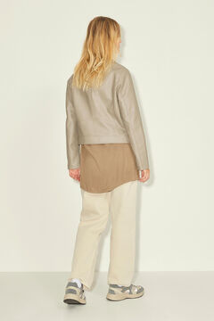 Jack & Jones Chaqueta biker efecto piel