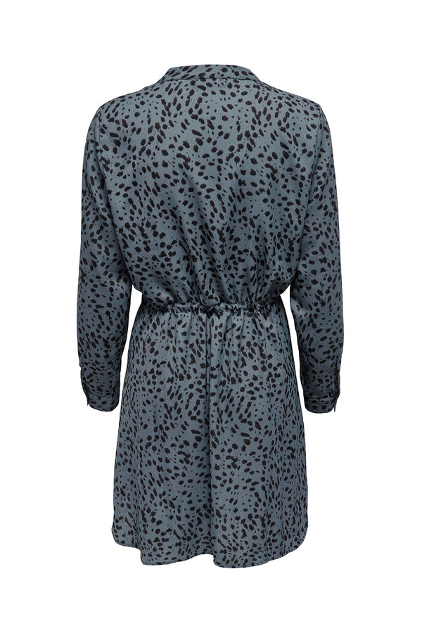 Only Kurzes Hemdkleid  Blau