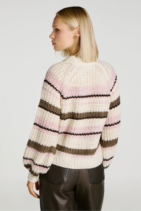 Jack & Jones Jersey rayas multicolor marfil