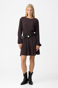 Tiffosi Vestido con Detalles Met&aacute;licos