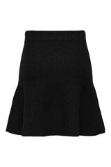 Only Falda corta de punto negro