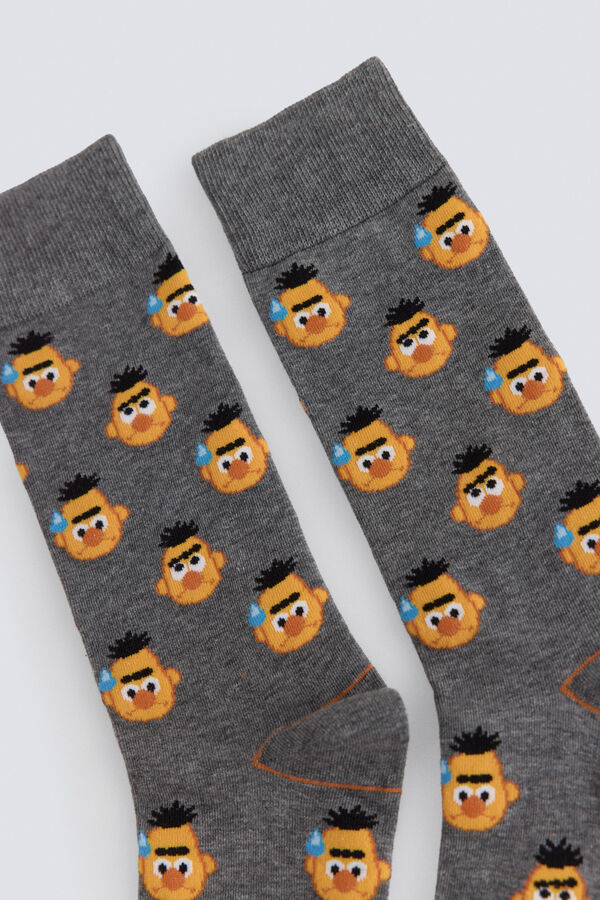 Springfield Blas Sesame Street&trade; high sock grey
