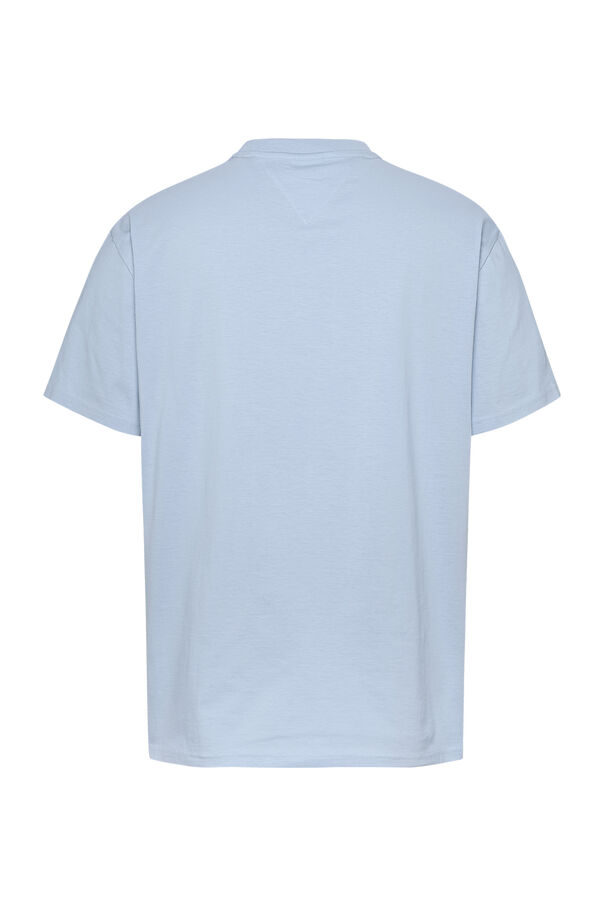 Springfield Camiseta de hombre Tommy Jeans azul claro