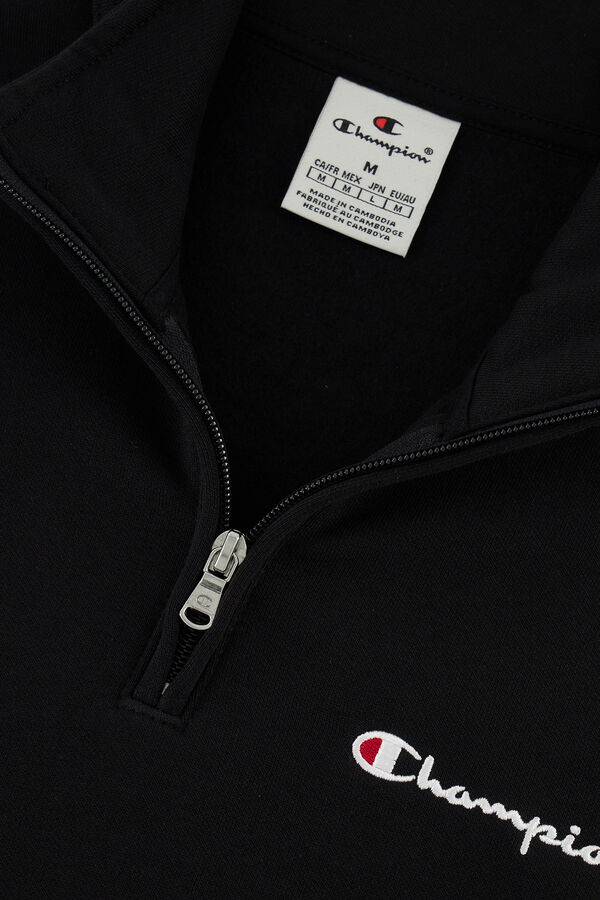 Champion Sudadera media cremallera negro