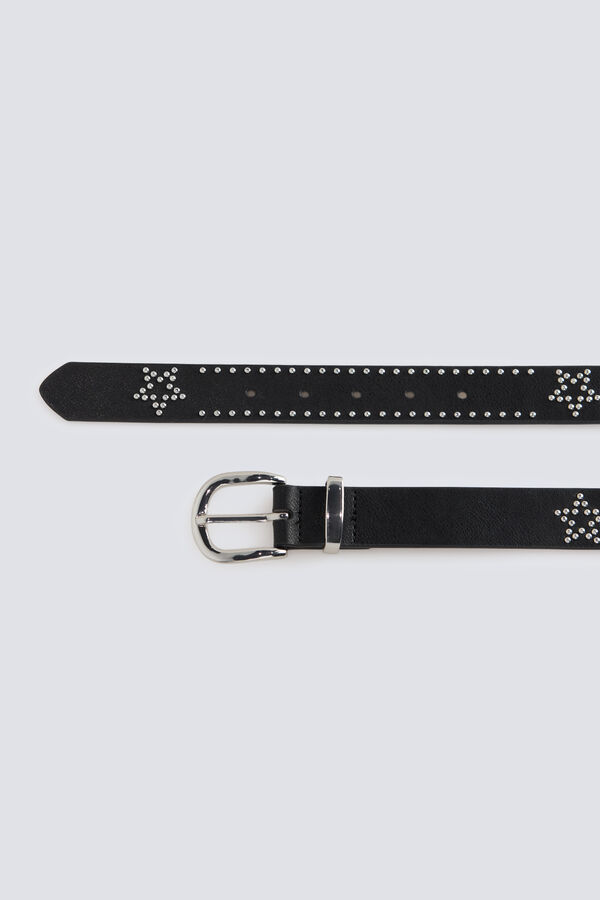 Springfield Star stud belt black