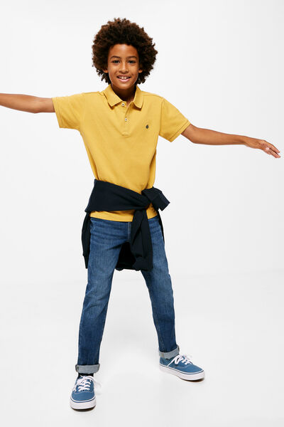 Springfield Boy's essential piqué polo shirt color