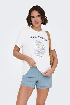 Only Camiseta estampado frontal