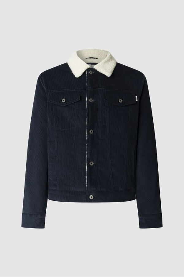 Pepe Jeans Chaqueta de pana azul