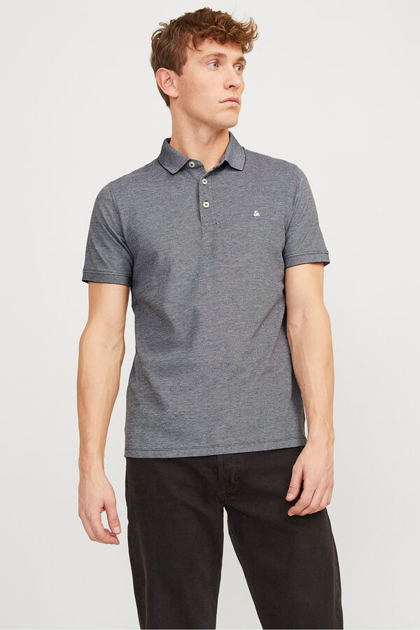 Jack & Jones Poloshirt Slim Fit Grau