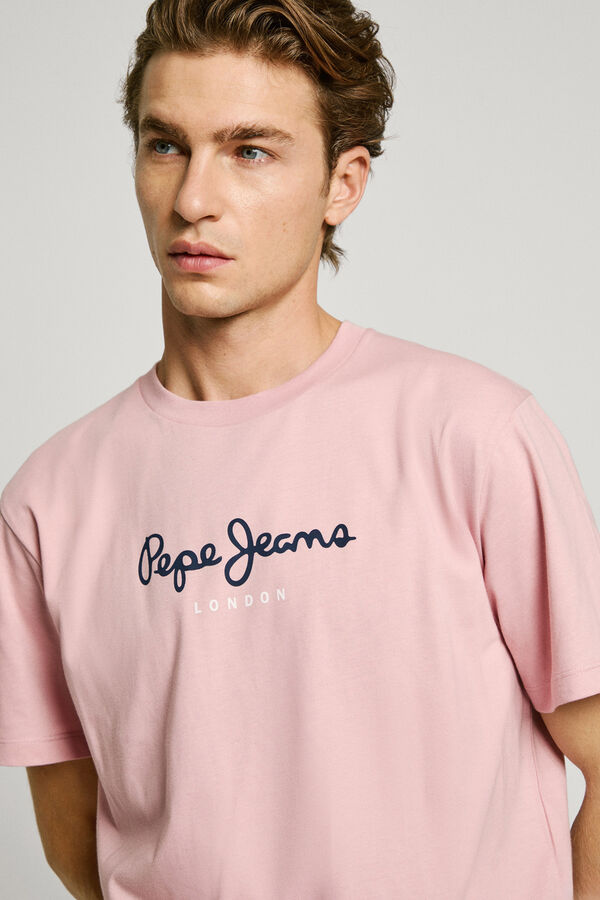 Pepe Jeans eggo n short sleeve T-shirt pink