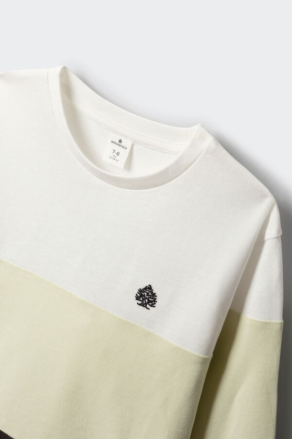 Springfield Kids Camiseta manga larga b&aacute;sica ni&ntilde;o negro