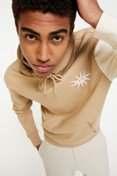 Springfield Tricolour hoodie camel
