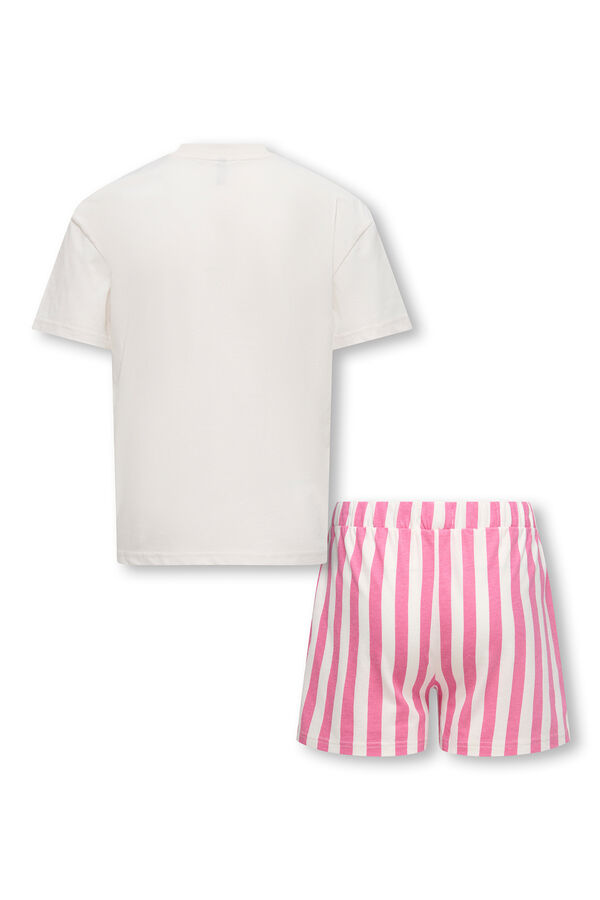 Only Girls Pajamas with front print pink