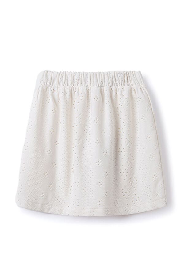 Springfield Girls' Swiss embroidery skirt color