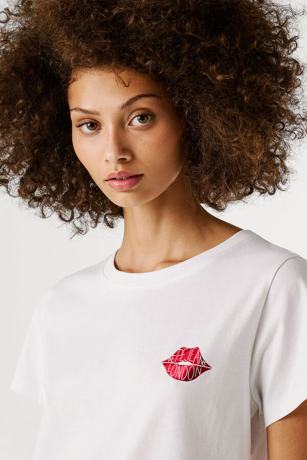 Pepe Jeans Short-sleeved T-shirt white