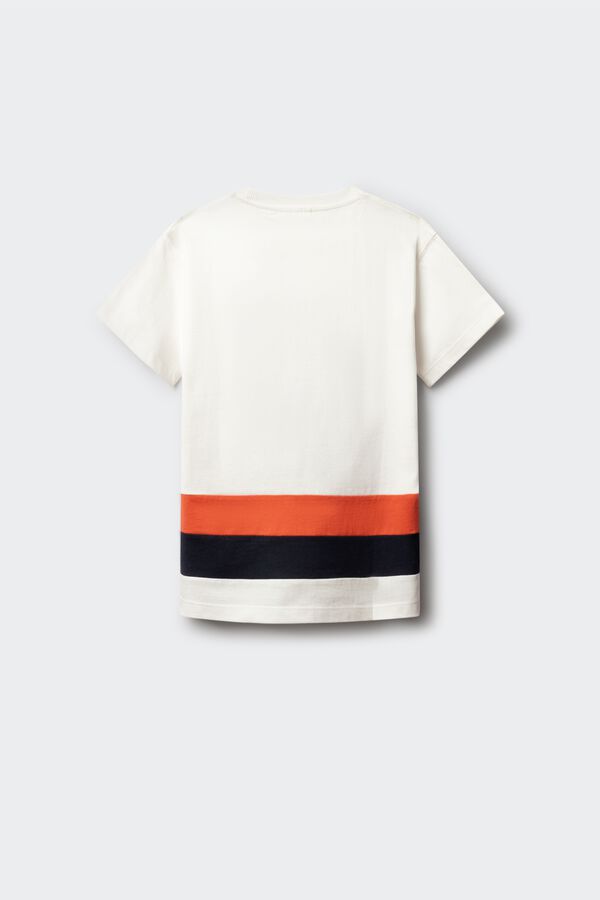 Springfield Kids Majica kratkih rukava New York za dečake Bež