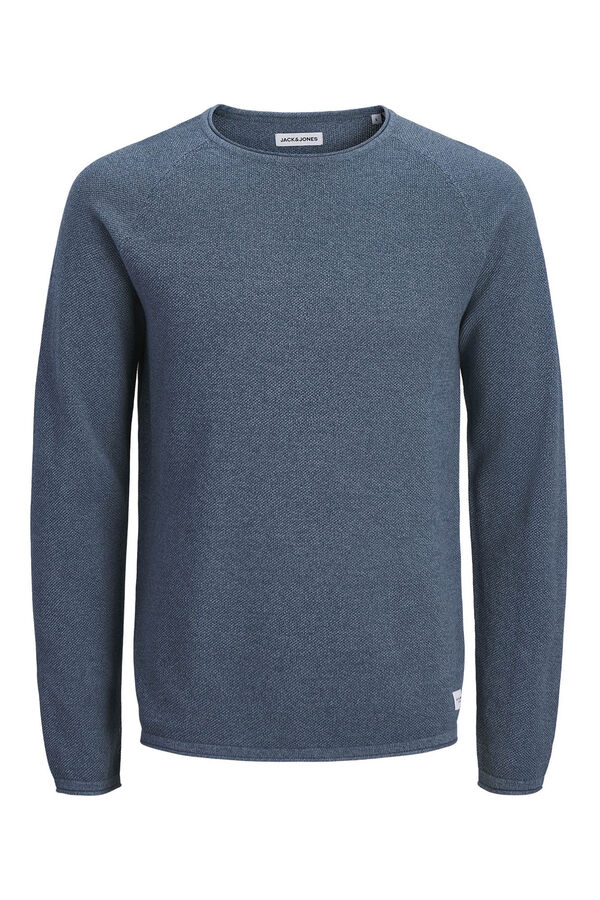 Jack & Jones Essential jersey-knit jumper grey