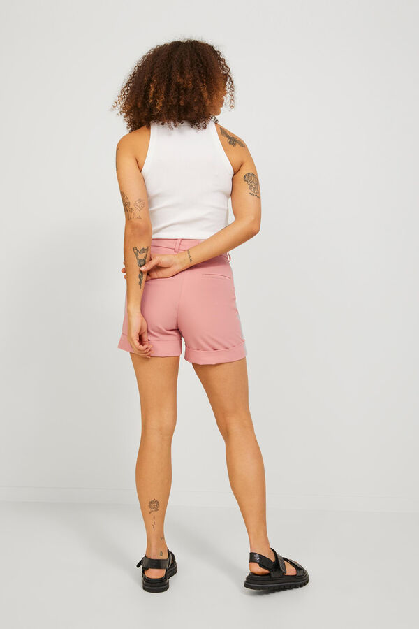 Springfield Smart shorts with darts pink