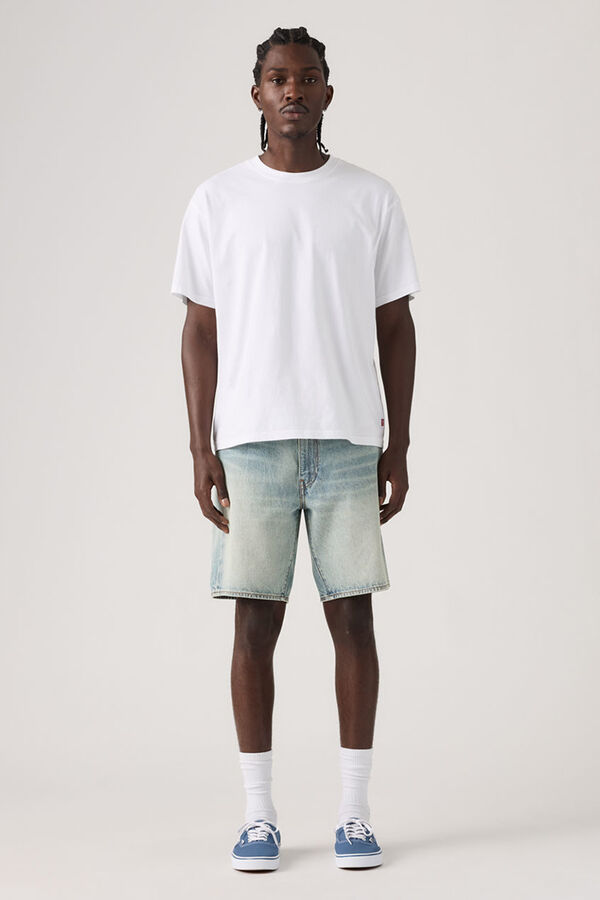 Levi's Denim Bermuda 468 Loose blue