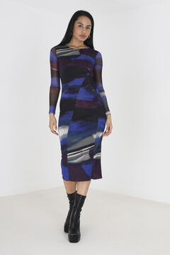 Brave Soul Vestido largo de malla