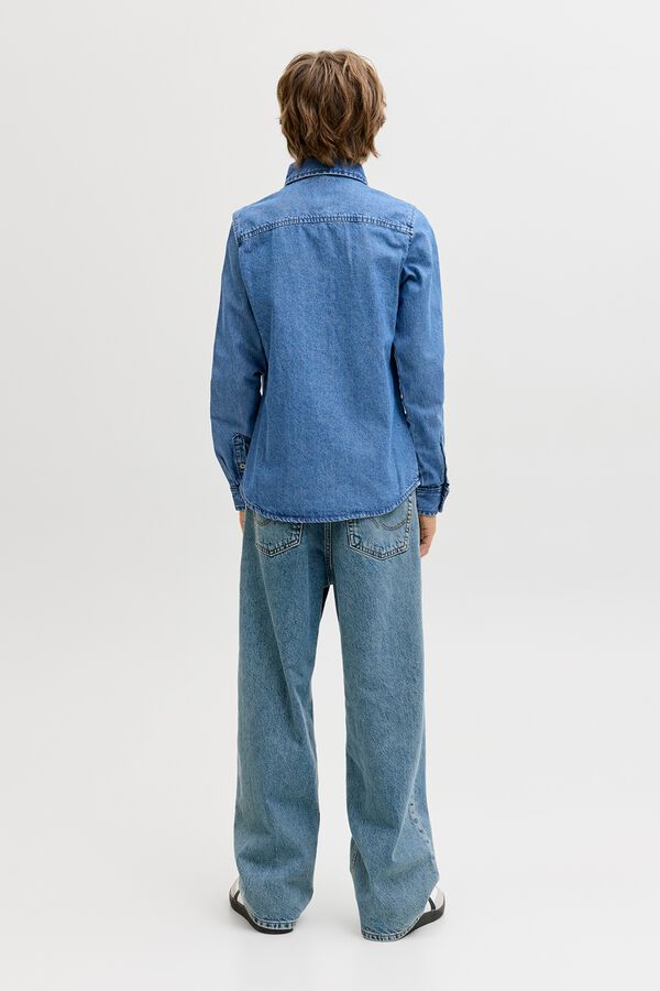 Jack & Jones Junior Denim shirt blue
