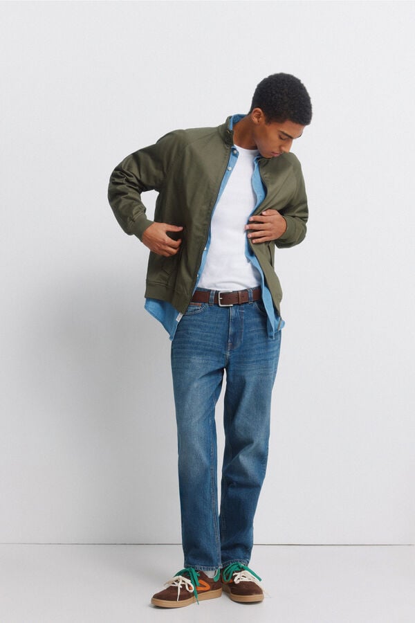 Springfield Cotton jacket printed