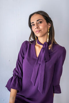 Cul Sac Vestido curto com la&ccedil;ada