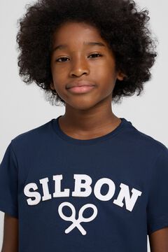 Silbon kids T-shirt de manga curta com desenho