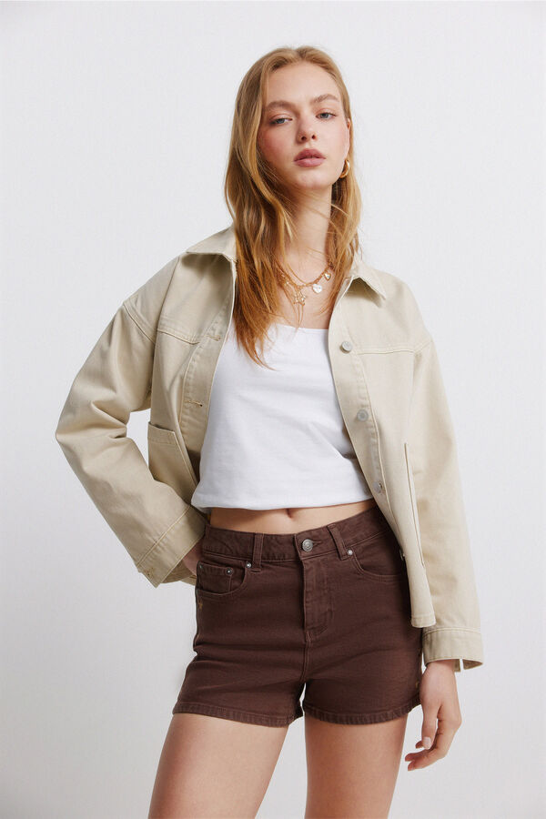 Springfield Cal&ccedil;&otilde;es de ganga estrelas castanho